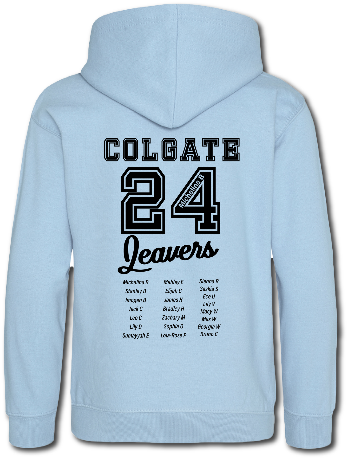 Colgate Hoodie - Non-Personalised